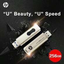 HP USB3.2 闪存盘 32GB 64GB 128GB 256GB 高速金属U盘 适用于PC - 銀色 - 查看 14