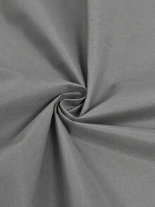 Blackout Solid Color Curtains With Sun Protection And Heat Insulation Layer, Rod Pocket Design, Suitable For Living Room, Bedroom, Kitchen, Bathroom, Home Decor, Excellent Light Blocking Performance, Suitable For Small Windows And Floor-To-Ceiling Windows - Multicolor - View 5