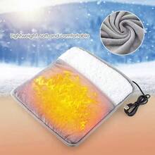 Plug-In Foot Warmer, 360° Fully Wrapped To Lock The Temperature. USB Mobile Power/Car/Socket Multi-Power Supply Office And Home Foot Warmer To Say Goodbye To Old Cold Legs. Waterless Foot Warmer USB Plug-In Abdominal And Waist Heating