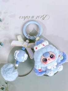 1 chiếc móc khóa/mặt dây chuyền xe hơi/túi xách 3D hình hoạt hình dễ thương, quà tặng sáng tạo phù hợp cho học sinh và sử dụng hàng ngày. - Nhiều màu - Xem 5