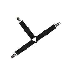 Durable Sheet Straps Black & Pink – 4/8-Pack Non-Slip Sheet Clips, Elastic Bed Sheet Fasteners For Tight, Wrinkle-Free Sheets - màu đen - Xem 3