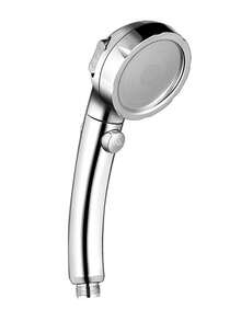 1pc High-Pressure Shower Head, Shower Head With Super-Powerful Pressure For Showering, Rain Shower, Water Heater, Bath Faucet, Handheld Shower Head