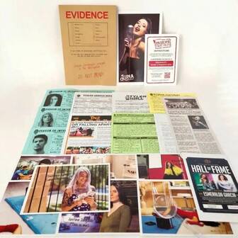 神秘档案 | 月神骑士暗杀案 | 你能解开这个谜团吗？适合家庭聚会游戏 | 便携游戏、家庭游戏之夜、益智游戏、万圣节和圣诞节庆祝游戏、互动益智游戏