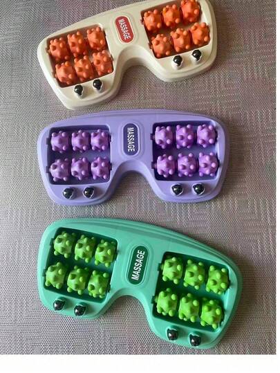 1pc Cat Paw Massage Roller, Foot Massage Meridians Reflexology Massager, Magnetic Massage Wheel, Muscle Release, Home Foot Massage Device