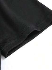 Men'S GRETSCH Patterned Summer Casual Short-Sleeve T-Shirt - 黑色 - 查看 6