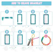 Fun DIY Potholder Loom Kit: Easy Weaving For Young Crafters! - Multicolor - View 4