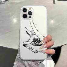 C-Chainsaw-ManS Denji MAKIMA Transparente Hülle kompatibel mit  11 12 13 14 15 16 17 Air Pro Max Plus Mini Stoßfeste Hülle, Hülle kompatibel mit  17 pro max Hülle,  17 pro Hülle,  17 Hülle,  16 pro max Hülle - Z5 - Übersicht 5