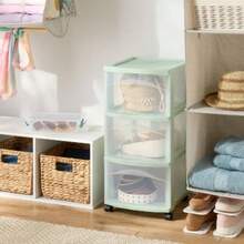 3 Drawer Medium Cart - Brightroom™ - Daydream Green - View 2