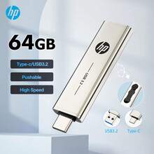 HP 64GB Type-C USB 隨身碟 128GB USB3.2 U 盤 256GB USB 隨身碟 OTG U 盤 相容手機與電腦 - 銀色 - 查看 11