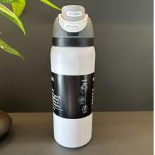 32oz Stainless Steel Insulated Water Bottle - Leak-Proof Sports Water Bottle With Dual-Function Spout Lid, Flip-Top Straw And Wide Mouth Design - Keeps Drinks Hot/Cold For 24 Hours - Great For Fitness, Travel And Everyday Use - Multicolor - View 6