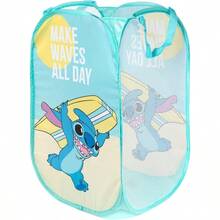 TYUI  Lilo And Stitch Make Waves Pop Up Hamper - Mesh Laundry Basket/Bag With Durable Handles Official  Product - 莉蘿與史迪奇 - 查看 2