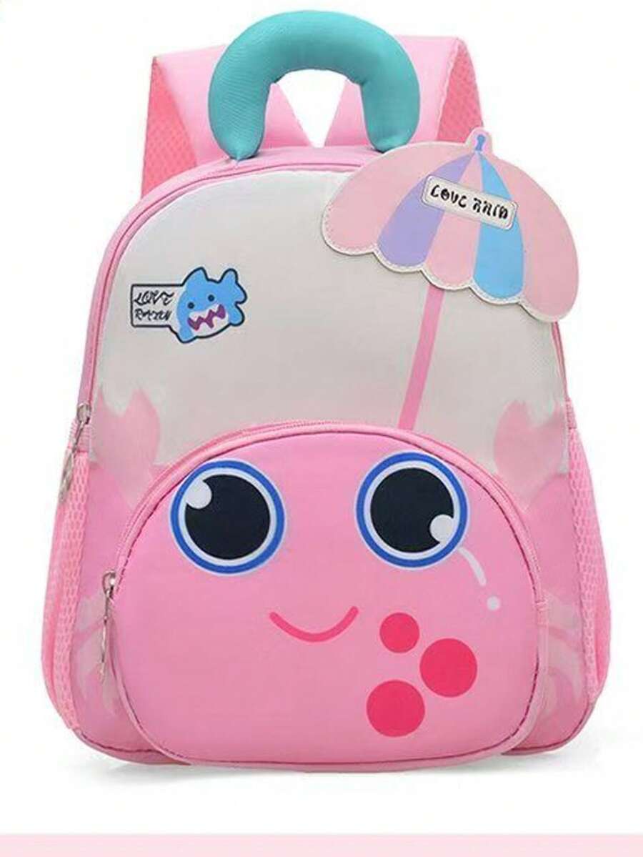 New Cartoon Backpack, Cute School Backpack, Outdoor Travel Backpack, Unisex Small Capacity Shoulder Bag - Multicolor - View 1
