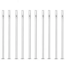 30PCS Body Piercing Needles, 12G 13G 14G 16G 18G 20G Disposable Stainless Steel Piercing Needles For Ear Nose Navel Belly Nipple Tongue Lip Piercing - Silver - View 8