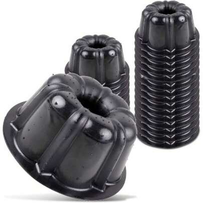 O'Creme Bakeable Mini Cake Pan 4 Inch Inner Diameter X 1-15/16 Inch High - Pack Of 25