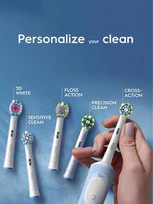 Oral-B Oral B Pro Vitality Pro D103with 4 Brush Heads Oscillating Electric Toothbrush - Multicolor - View 6