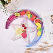 Star & Moon Jewelry Tray Mold, Storage Box Mold, Large Epoxy Resin Silicone Casting Mold, DIY - Multicolor - View 6