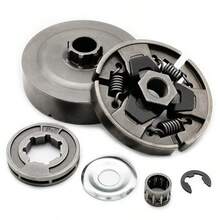 6pcs Hardened Steel Clutch Drum Rim Sprocket And Clutch Kit For Chainsaw MS170 MS180 017 018