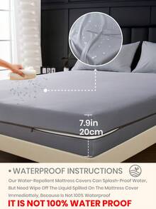 Grau (Spannbettlakenhöhe 20cm)