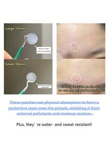 Olive Young Care Plus 1 Pack Invisible Hydrocolloid Acne Patches, Imported From Korea, Covers Blemishes, Suitable For Problem Skin And Face, Sweat-Resistant, Emergency Acne Patches - 96 Count - 查看 2