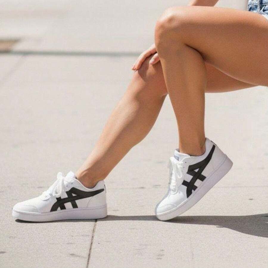 Men's Unisex Casual Force Street Skater Sneakers - PROMOTION - Sporty - Lace-Up - Home - Party - Gym And Fitness - 白色 - 查看 1