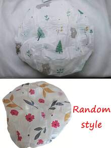 2 件风扇防尘罩，通用全覆盖圆形落地扇保护罩，适用于学校、办公室、家庭、旅行、包袋、收纳盒、储物柜，颜色随机