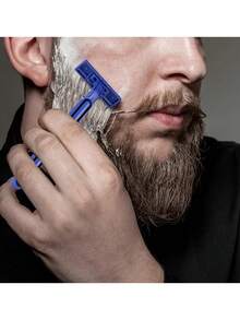 10PCS Disposable Whiskers Shaving Shavers Body Trimmer Stainless 2 Layers Blade Razors For Men Women Hotel