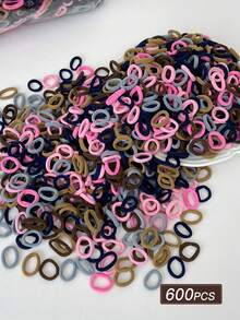 200/400/600/800/1000 chiếc dây buộc tóc nữ màu trơn, độ đàn hồi cao, kiểu dáng ngọt ngào và dễ thương, dây buộc tóc nhỏ, phụ kiện tóc, phù hợp với nhiều kiểu tóc, trang trí tóc cho nữ. Thích hợp cho trang phục thường ngày và ngoài trời, phụ kiện tóc, mọi mùa. Phụ kiện buộc tóc đuôi ngựa, trang phục thể thao, chạy bộ. - Nhiều màu - Xem 9