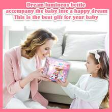 儿童幻想小马工艺品套装 - LED 夜灯遥控瓶，适合 5-10 岁男孩和女孩的彩色生日礼物玩具，圣诞礼物（小配件颜色和款式随机），女孩珠宝盒，女孩礼品盒，恐龙遥控器 - 彩色 - 查看 7