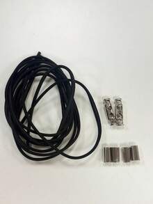 8件/套 弹性靴带 绳鞋带 腿部绑带 固定带 装饰 适用于过膝长靴，防滑 - 彩色 - 查看 9