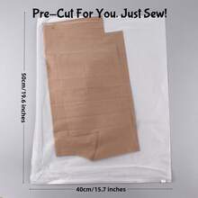 Hobo Bag Sewing Pattern | DIY Slouchy Shoulder Bag & Crossbody Purse Pattern | Size Small/Medium/Large Crescent Bag Style With Zipper & Pockets Options | Easy Hobo Bag Sewing Pattern For Beginners | Simple DIY Slouchy Shoulder Purse Project | Includes Clear Instructions & Full-Size Pattern Pieces - Multicolor - View 3