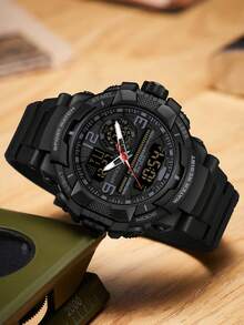 SANDA. SANDA 6130 Brand G- Style Military Watch Men Digital Shock Sports Watches For Man Waterproof Electronic Wristwatch Men - One Size - View 14