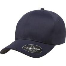 Men's One Size Fits All Blue Solid Baseball Cap - DarkNavy - View 1