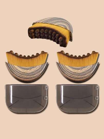 2pcs Lymphatic Drainage Massage Brush For Face And Body, Ergonomic Design To Contour Face And Jawline, Reduce Swelling And Fatigue