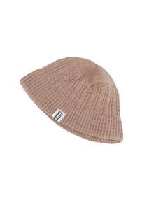 1件装新款针织毛线帽男士冬季渔夫帽大头帽男秋冬帽子男士保暖防寒帽防风盆帽