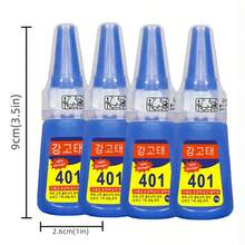1/2/3/5片装 20克超强力假指甲胶水，软指甲贴纸速干凝胶，适合美甲初学者，适用于塑料、金属、铁、陶瓷、玻璃、木材等材料，502粘合剂，耐热，可用于鞋类护理，多用途。 - 彩色 - 查看 16