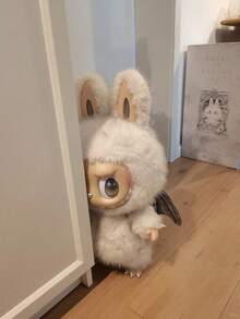 POP MART ZIMOMO Authentic MONSTERS ANGEL Vinyl Face Doll Fashion Doll ﻿Christmas Gifts - White - View 4