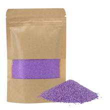 Purple Pearled Candle 17.64oz/1.1lb Pearl Candles With Wicks Pearled Candle Wax Beads For DIY Pearled Candles With Wicks, Refillable Cera Para Velas Aromáticas For Candle Making 1.1lb With 100 Cotton Wicks - Màu tím  Violet - Xem 6