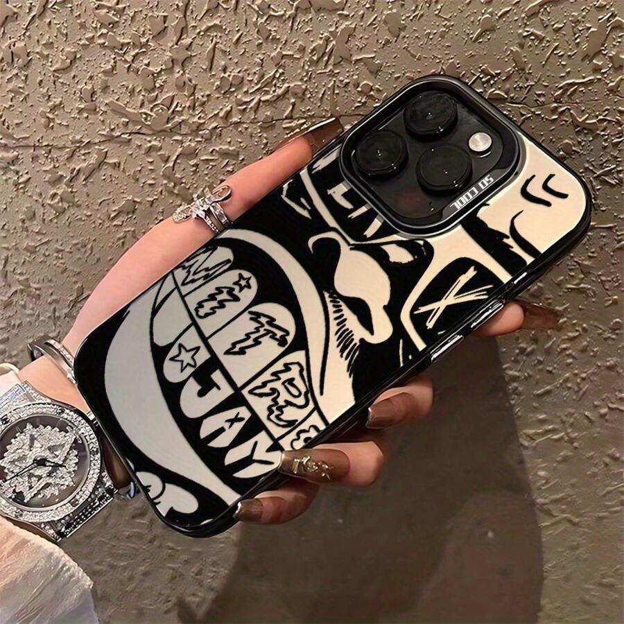 El cantante latino colombiano Feid lanza su canción 'Hey Mor' con un póster de portada de álbum popular, que presenta un diseño de grafiti estilo callejero para un estuche de teléfono compatible con 17, 16E, 16, 15, 14, 13, 12, 11 Pro X XR XSMAX 8 Plus, ofreciendo un funda trasera mate resistente a los golpes.17 17promax. - Negro - Ver 1