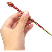 Cloisonn Vintage Hair Stick With Traditional Style Fashion Hair Chopsticks Hairpin Blue - Rojo - Ver 7