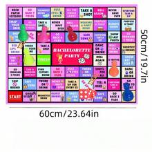 Adult Drunk Game Party Small Drunk Land Drinking Adult Board Game Waterproof Game Paper Women's Night, Birthday, Family Game, Single Party Game, 21 Years Old And Above, 2-6 Players - Multicolor - View 4