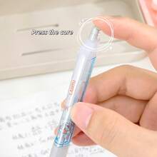 Random 10Pcs Erase Push-Button Automatic Pencil, High-Quality Creative Student Stationery Pen, Cute Erase Automatic Pencil, 0.7mm Student 2B Pencil, No To Sharpen The Core, Replaceable Core Push-Button Automatic Core, Smooth Writing, Built-In Eraser, Suitable For Adult And Student Creation, Family Drawing, Christmas Card Coloring,Office Signature Supplies, Giftery For Family, Friends, Colleagues, Boys, Girls, School Supplies