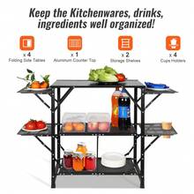 Kitchen Outdoor & Camping Storage Set - Black - View 2