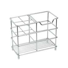 304 不锈钢浴室牙刷架牙膏架支架，空心壁挂式浴室配件收纳整理器，无需钻孔