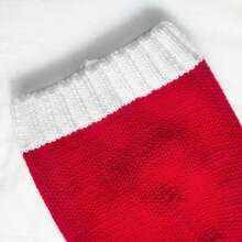 2pcs Classic Red Santa Claus Hat, Christmas Holiday Costume