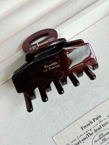 5 件/1 件优质金色标志优雅中号发爪马尾辫夹，复古时尚发夹套装，女士发夹发夹发夹发夹发夹，爪夹秋冬发饰，女士度假装扮