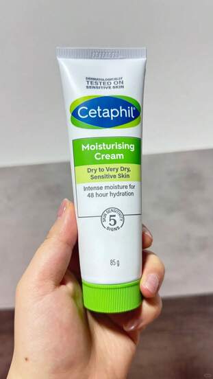 Cetaphil Face & Body Moisturizer, Hydrating Moisturizing Cream For Dry To Very Dry, Sensitive Skin, NEW 3 Oz Pack Of 3, Fragrance Free, Non-Comedogenic, Non-Greasy