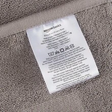 Basics - Alfombra de baño con bandas, 20 x 31 pulgadas, gris claro - Gris Claro - Ver 10