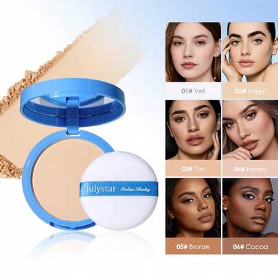 Matte Pressed Powder For Oily Skin Types | Matte Finish | Minimizes Shine, Blurs Fine Lines And Imperfections, All-Day Wear