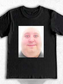 Hubert Edward Skeletrix T-Shirt Tee Merch _ Y2K Meme Size S-5XL - Black - View 1