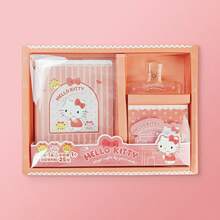 Miniso Caja de regalo de la serie Sanrio Hello Kitty, que incluye un diario, un clip de diario y notas adhesivas, adecuado para la creación de cuentas diarias o registros de viaje (1 pieza) - Rosa - Ver 2